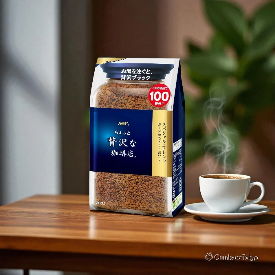 AGF A Bit of Luxury Special Blend Instant Coffee, Eco Pack Refill