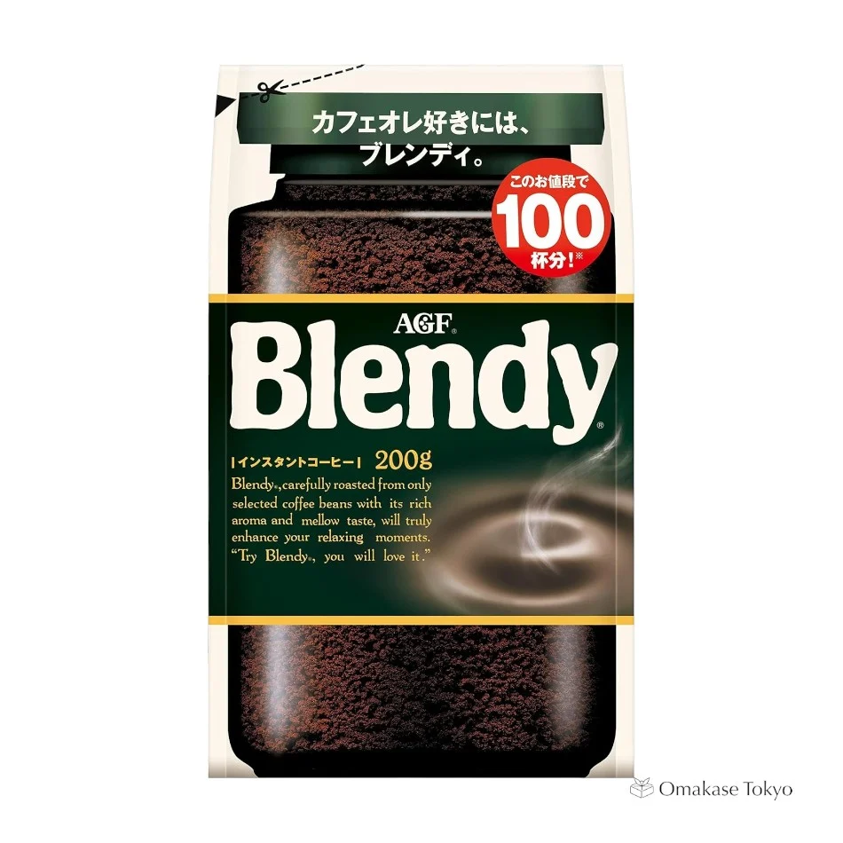 AGF Blendy Cafe au Lait Instant Coffee, Refill - Image 3