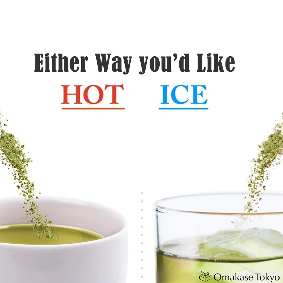 AGF Matcha Sencha Green Tea Powder -100 Sticks - Image 3