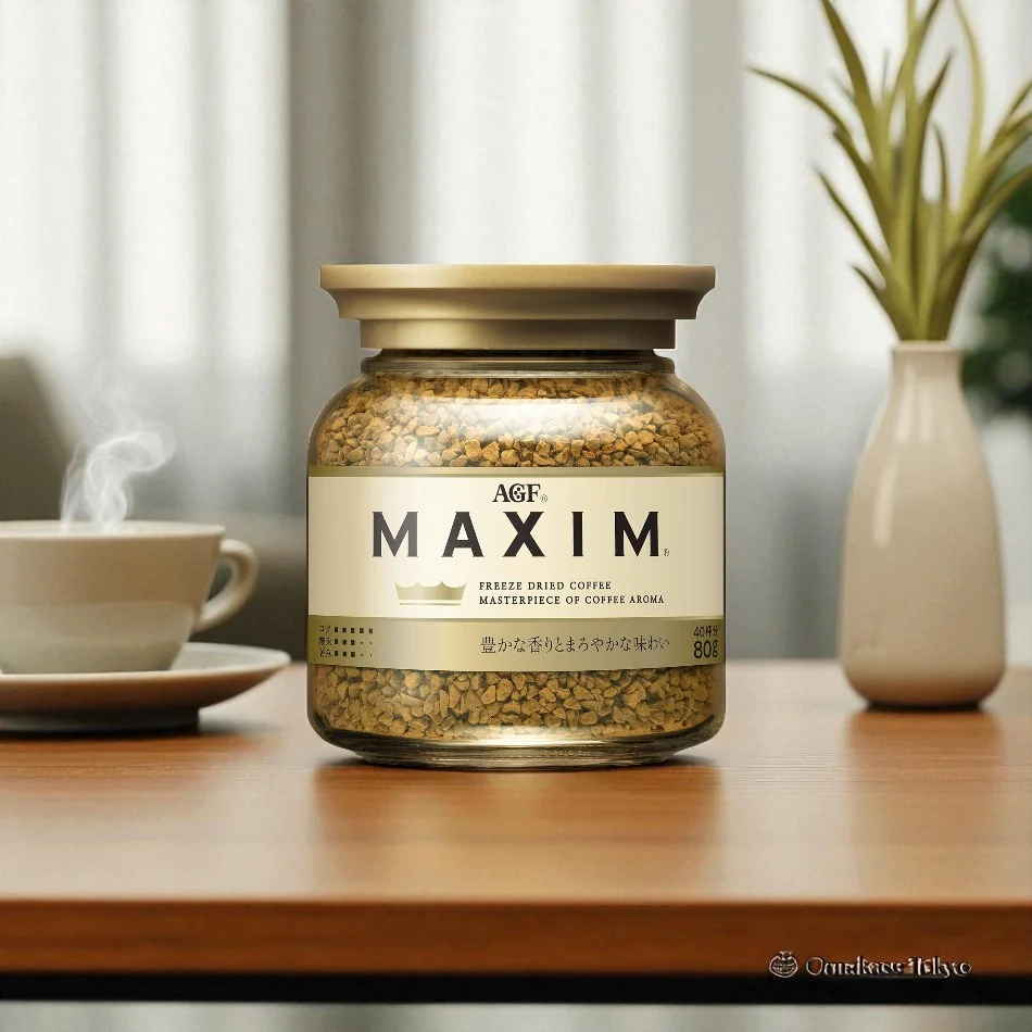 AGF Maxim Instant Coffee Refill Bottle - Image 2