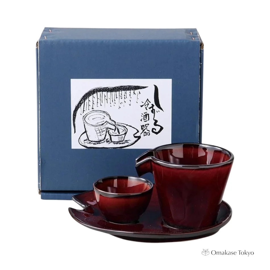 Ale-net Mino Ware Sake Set - Image 2