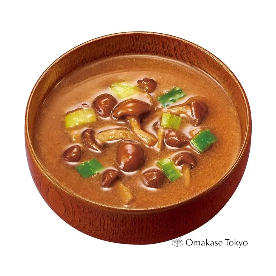 Amano Foods Miso Soup Red Nameko 8g x 10 pieces - Image 3