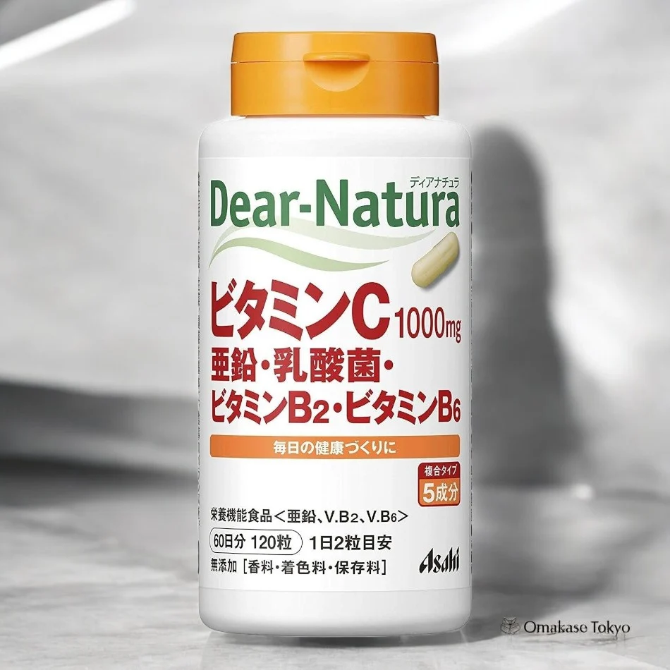 Asahi Dear Natura Complete Multivitamin with Vitamin C & Zinc 120 Tablets 60 Day Supply