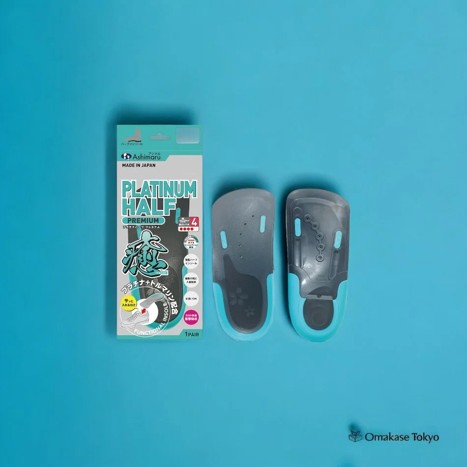 ASHIMARU Asymmetrical Half Insole-Blue - Image 2