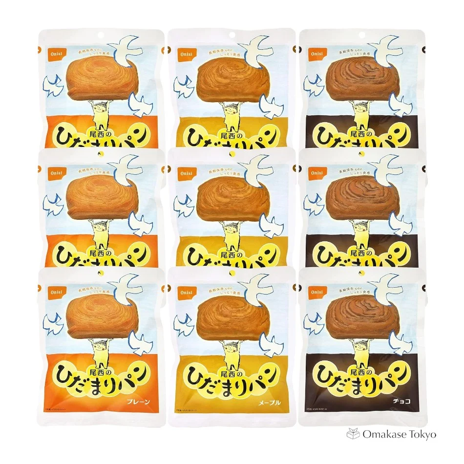 Onishi Foods Hidamari Bread 3 Bags x 3 Types - Image 3