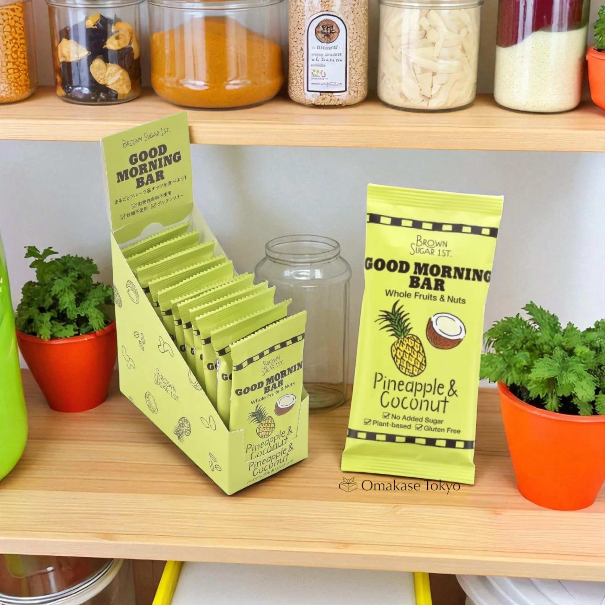 Brown Sugar 1st Good Morning Bar Pineapple & Coconut - Image 2