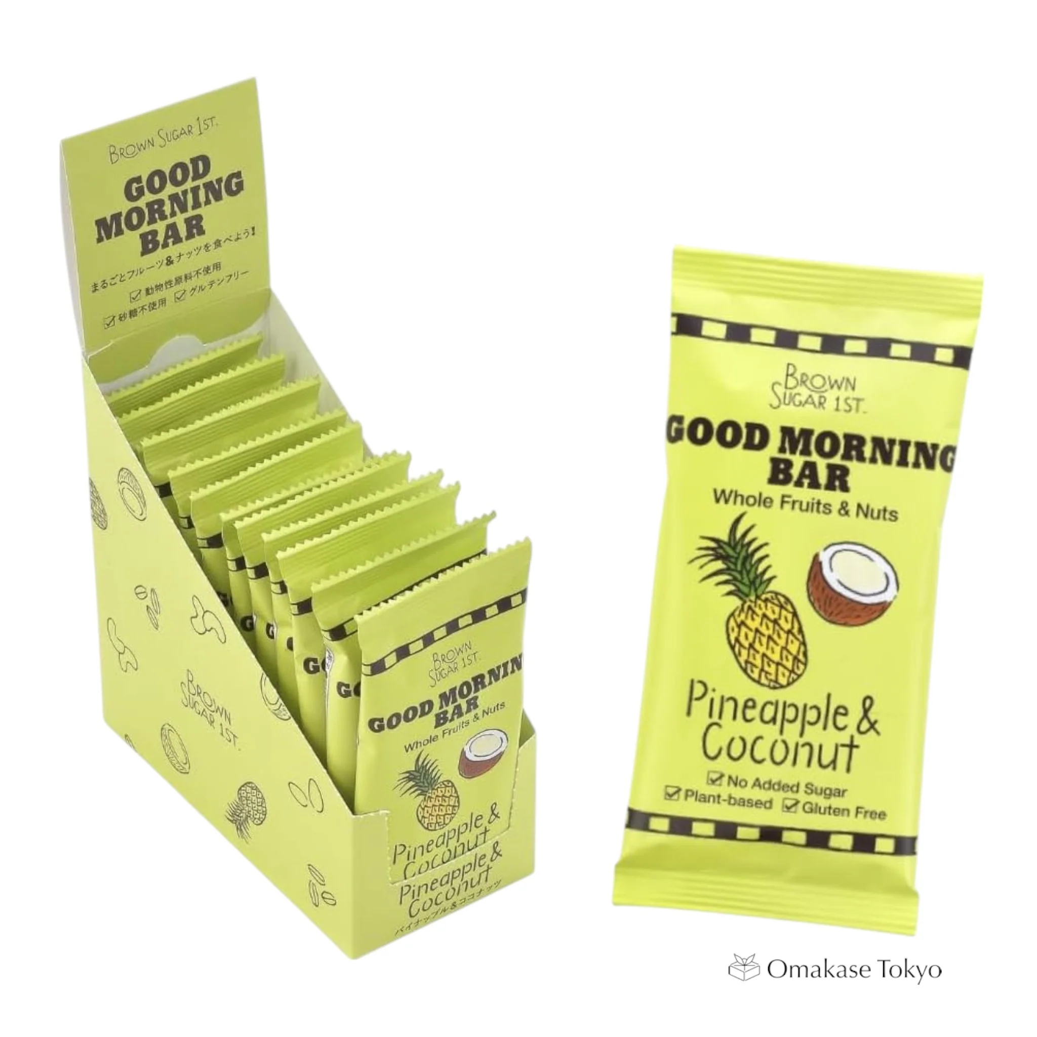 Brown Sugar 1st Good Morning Bar Pineapple & Coconut - Image 4