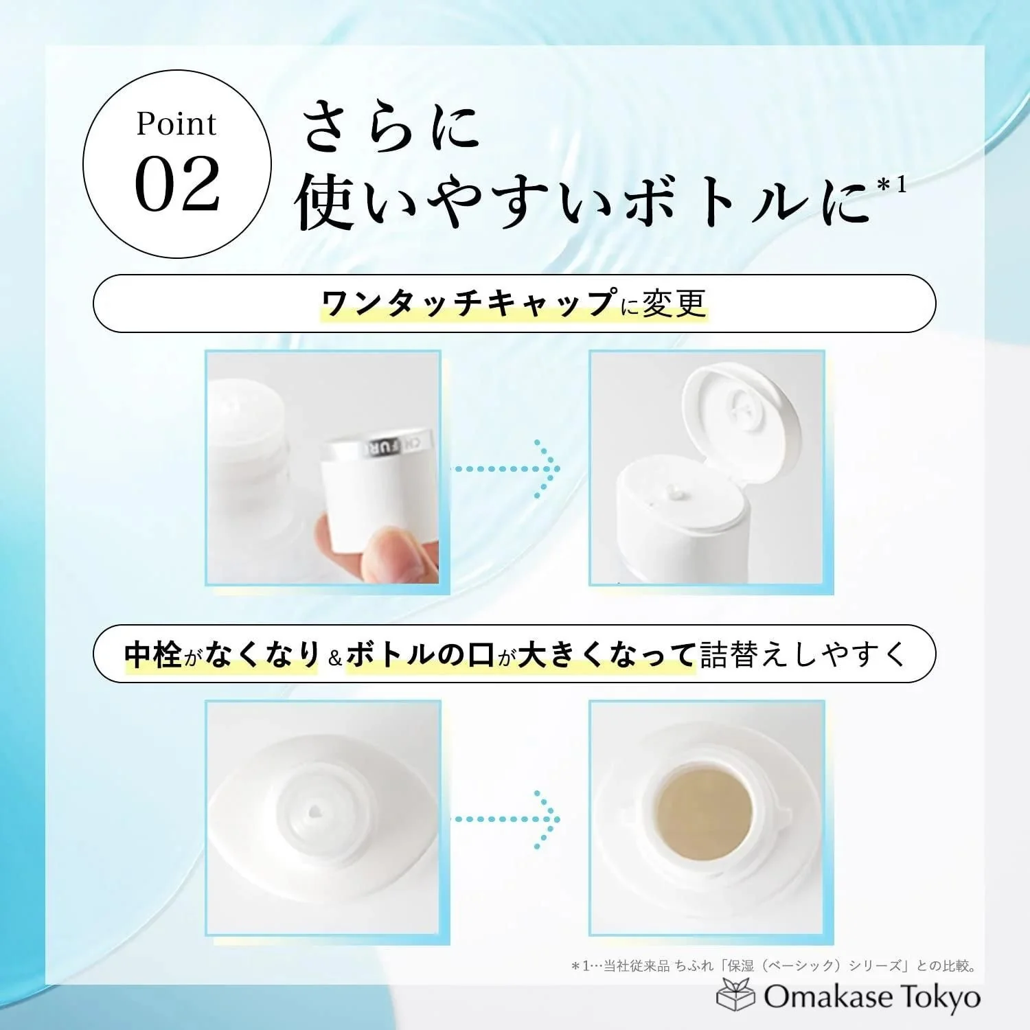 Chifure Moisturizing Lotion Refill Refreshing Type – Hydrating Skin Care - Image 3
