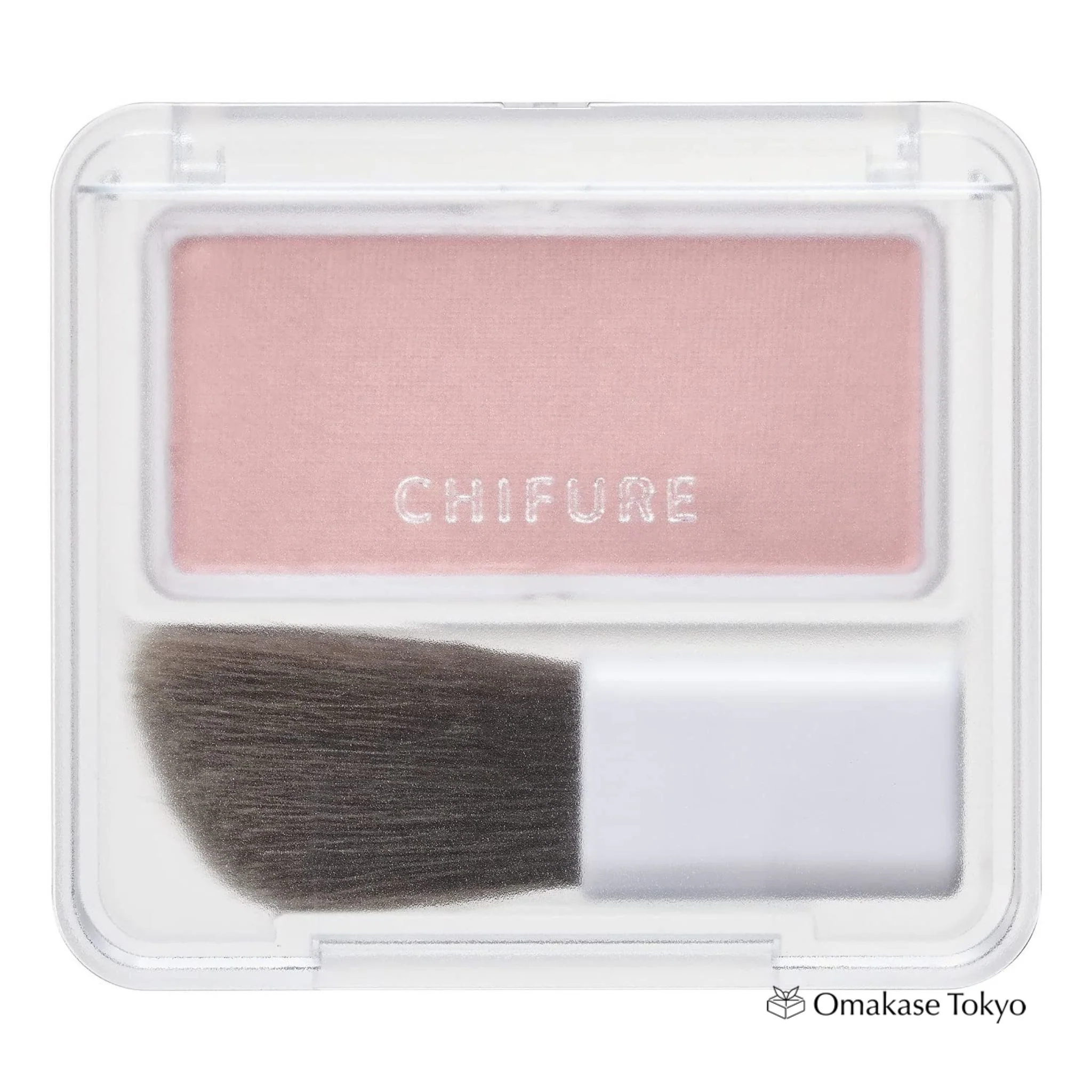 Chifure Powder Cheek Nuance Color 100 Pink Pearl Blush for Radiant Glow - Image 2