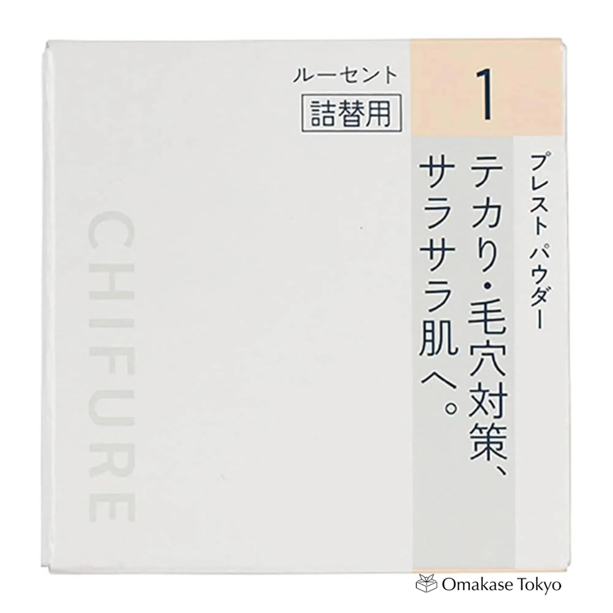 Chifure Pressed Powder Refill 1 Lucent 10G Lightweight Setting Powder