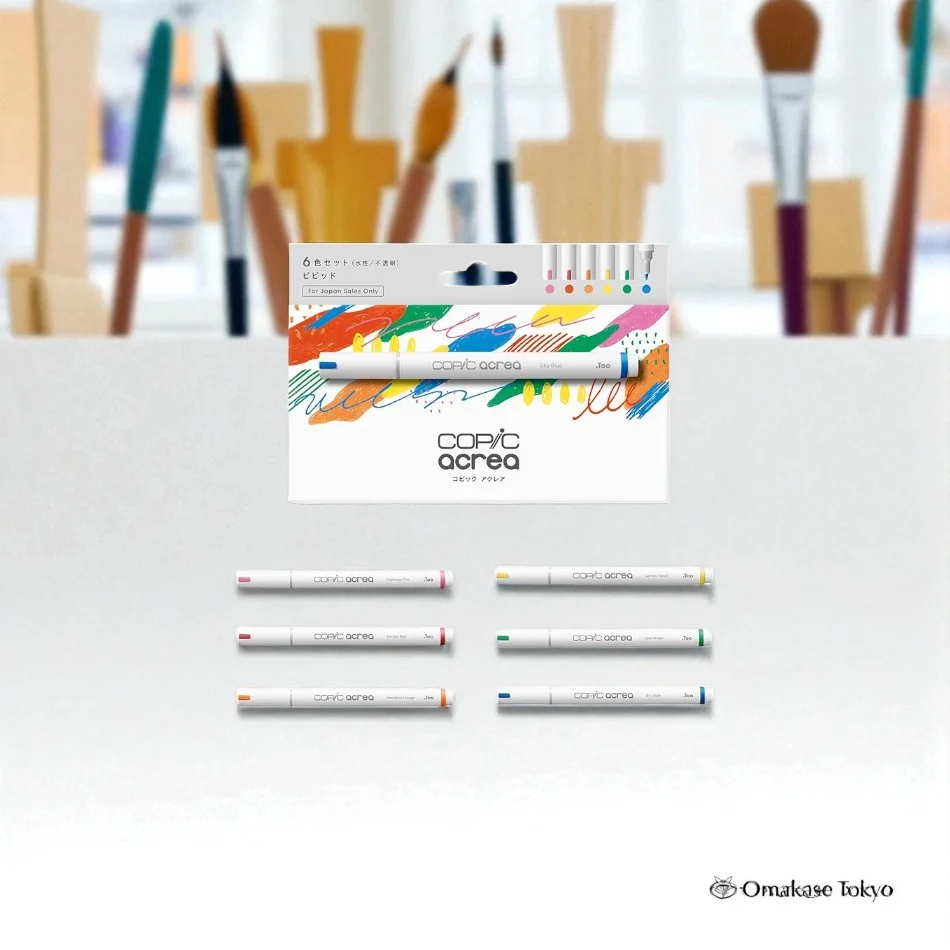 Copic Marker Set-6 Colors - Image 2