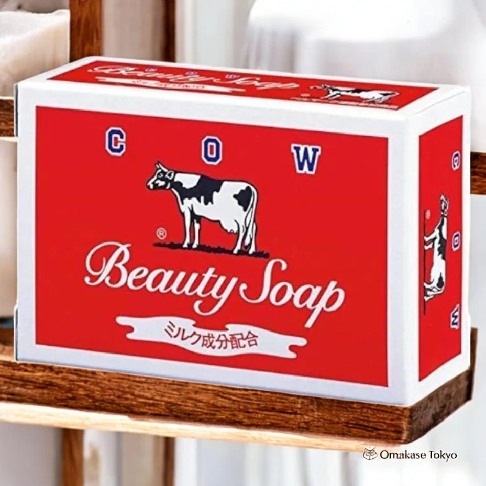 Cow Brand Red Box Soap Akabako (3 Bars) - Image 2