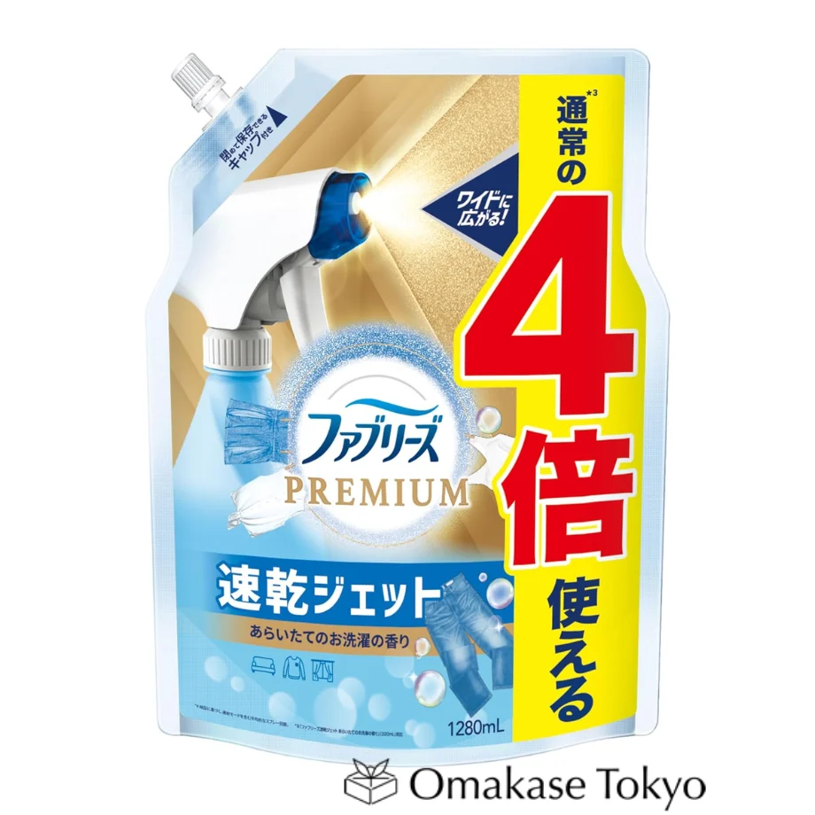 Febreze Fabric Freshener PREMIUM Fast-Drying New Laundry Scent Refill 1280mL