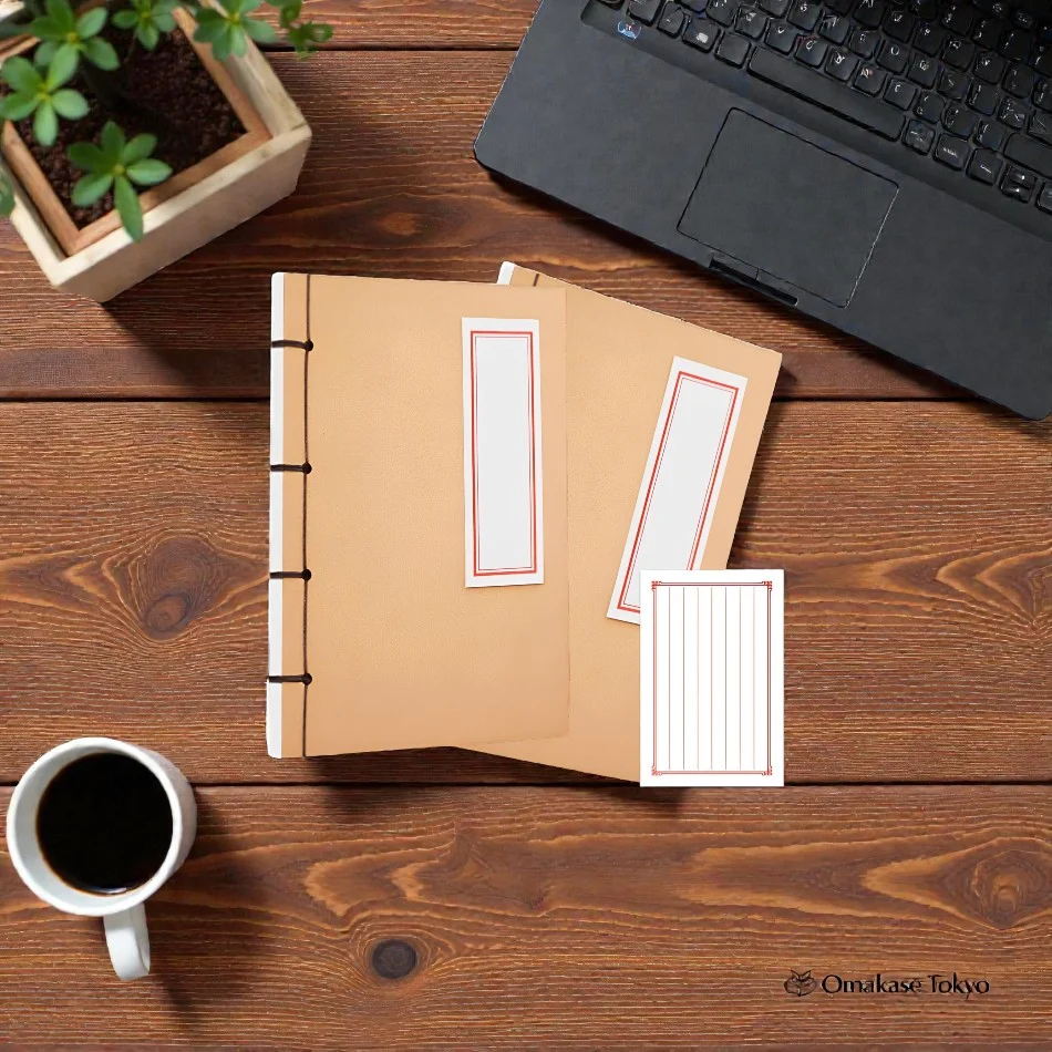 Fogman Japanese Bound Notebook Set – A5 Vertical Writing - Image 3