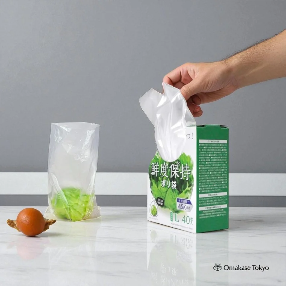 Freshness Preserving Polyethylene Bags Large - Image 2