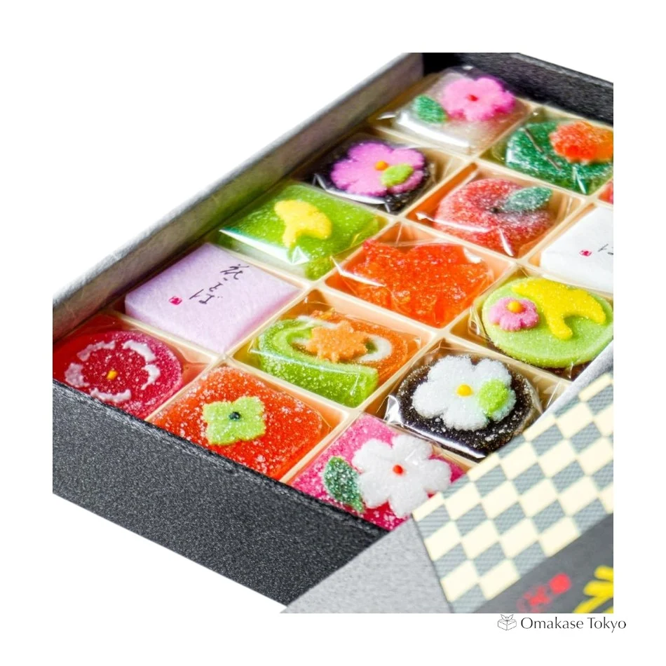 Fukuya Hanazono Jelly & Rakugan Assortment (15 pcs) - Image 3