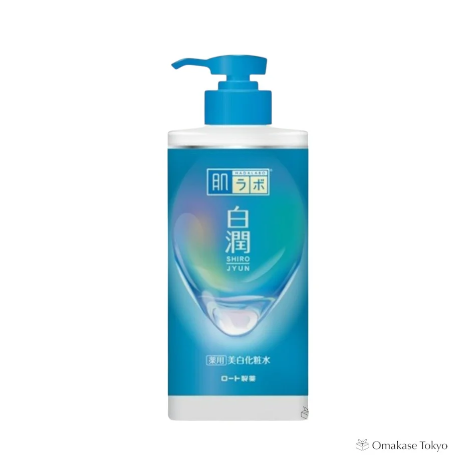 Hadalabo Shirojyun Medicinal Whitening Lotion Large Pump 400ml - Image 2