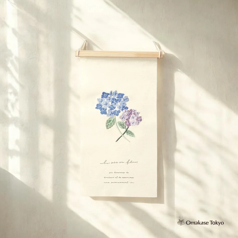Hideshime Seasonal Embroidery Tapestry - Image 7