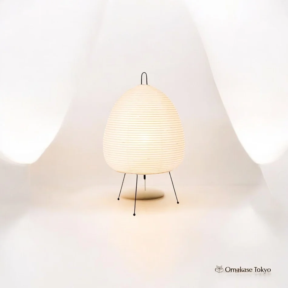 Japanese Beauty Rice Paper Lamp – Rust Style