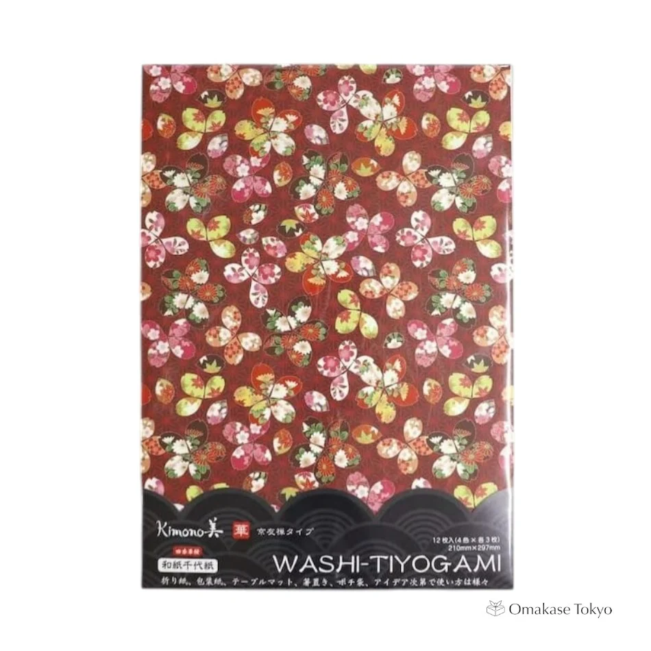 Japanese Washi Chiyogami Four Seasons Cherry Blossom - Image 4