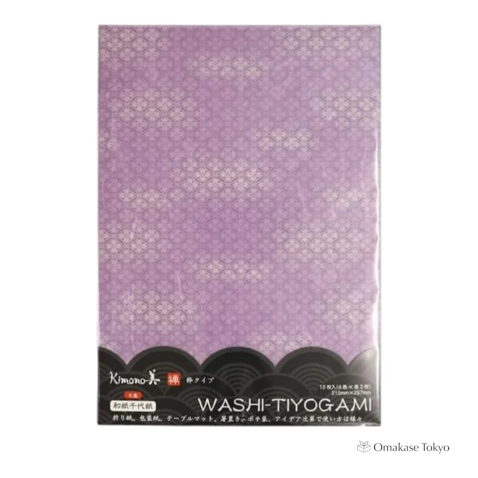 Japanese Washi Chiyogami Shippo - Image 3