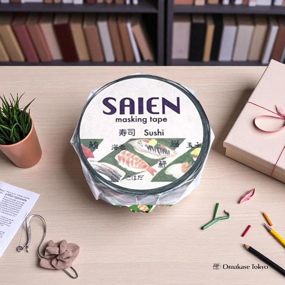 Japanese Washi Masking Tape Sushi