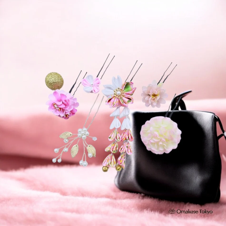 JZOON Tsumami Craft Hair Ornaments