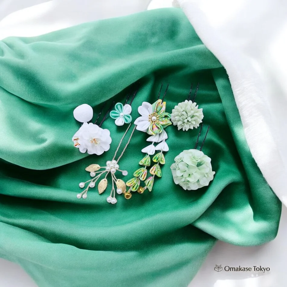JZOON Tsumami Craft Hair Ornaments - Image 5