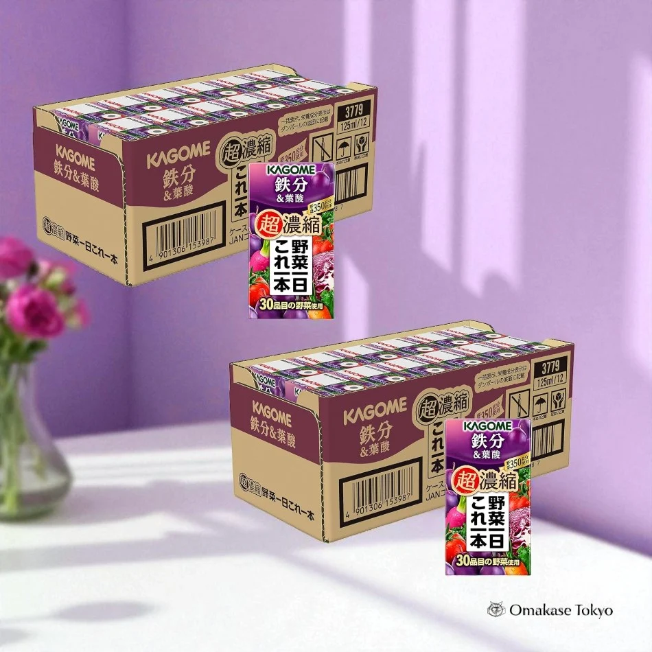 Kagome Iron & Folic Acid 1 Piece Per Day 24 Bottles
