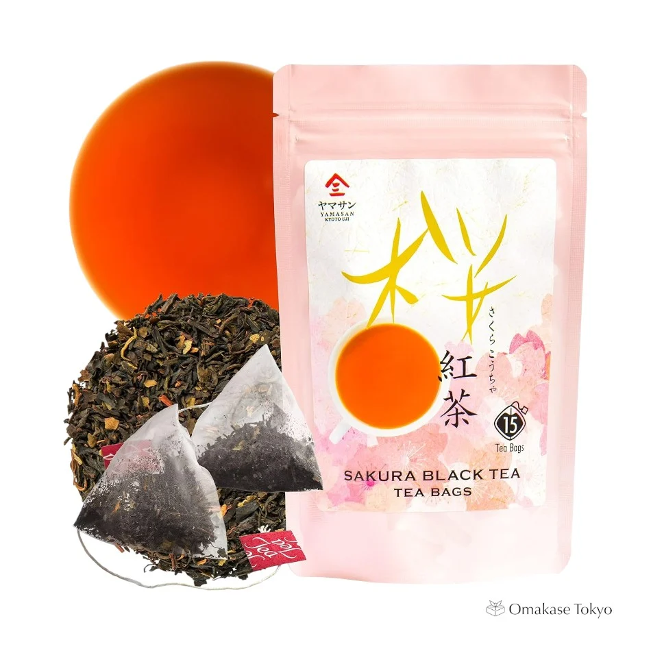 Kagoshima Prefecture Benifuki, Sakura Tea Cherry Blossom - Image 2