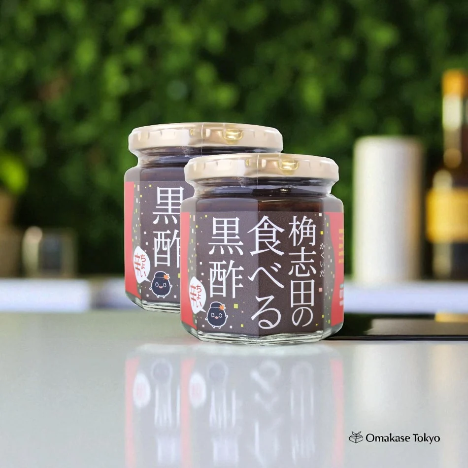 Kakuida Choi Kara 3 year aged Little Spicy Hot Edible Black Vinegar 180g 2set - Image 2