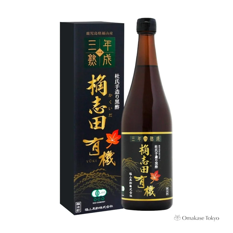 Kakuida Yuki 3 Year Aged Organic Black Vinegar 720ml - Image 3