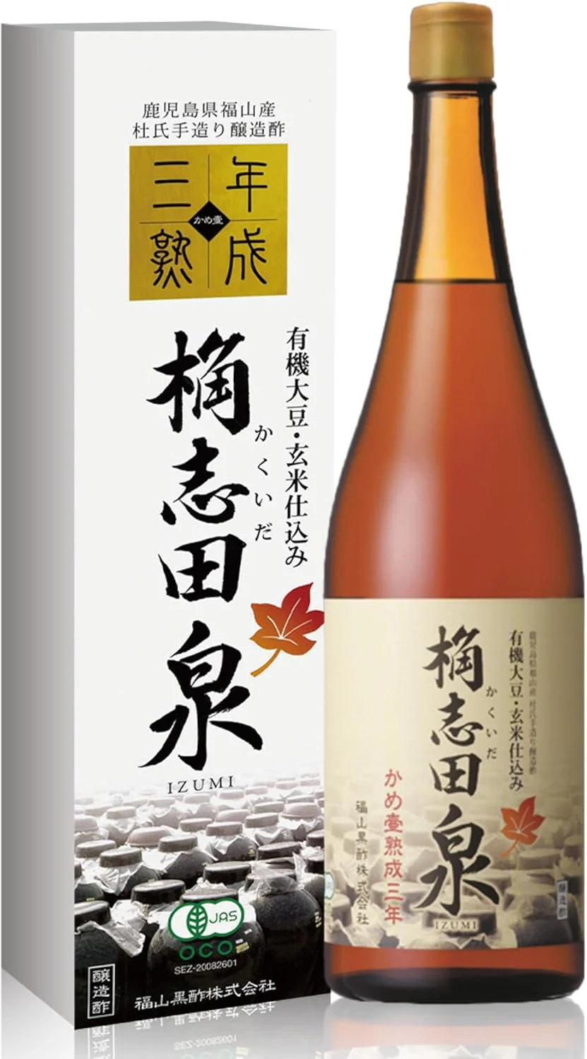 Kakuida Yuki 3 Year Aged Organic Brewing Vinegar Izumi 720ml