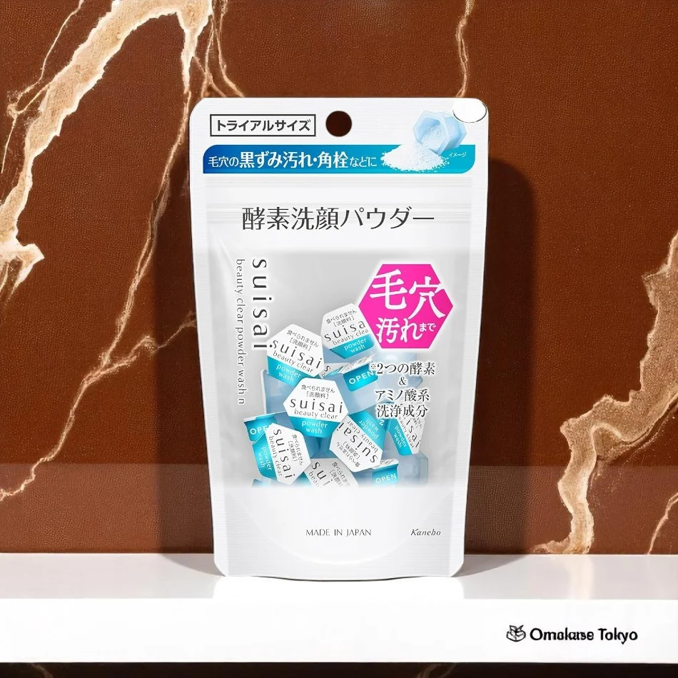 Kanebo Suisai Beauty Clear Powder Facial Wash 0.4g x 15pcs