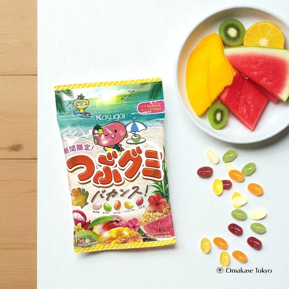 Kasugai Seika Tsuzu Gummy Vacance, 6 bags