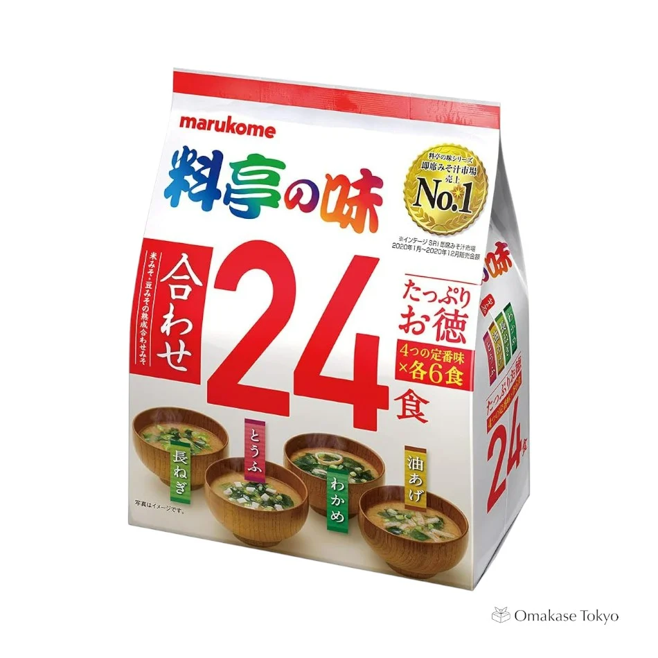 Marukome Miso Soup 6 Packs 24 Servings