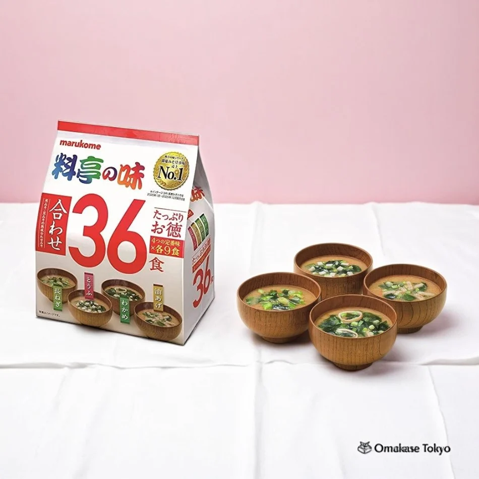 Marukome Plenty of Value Ryotei Flavors 36 Meals