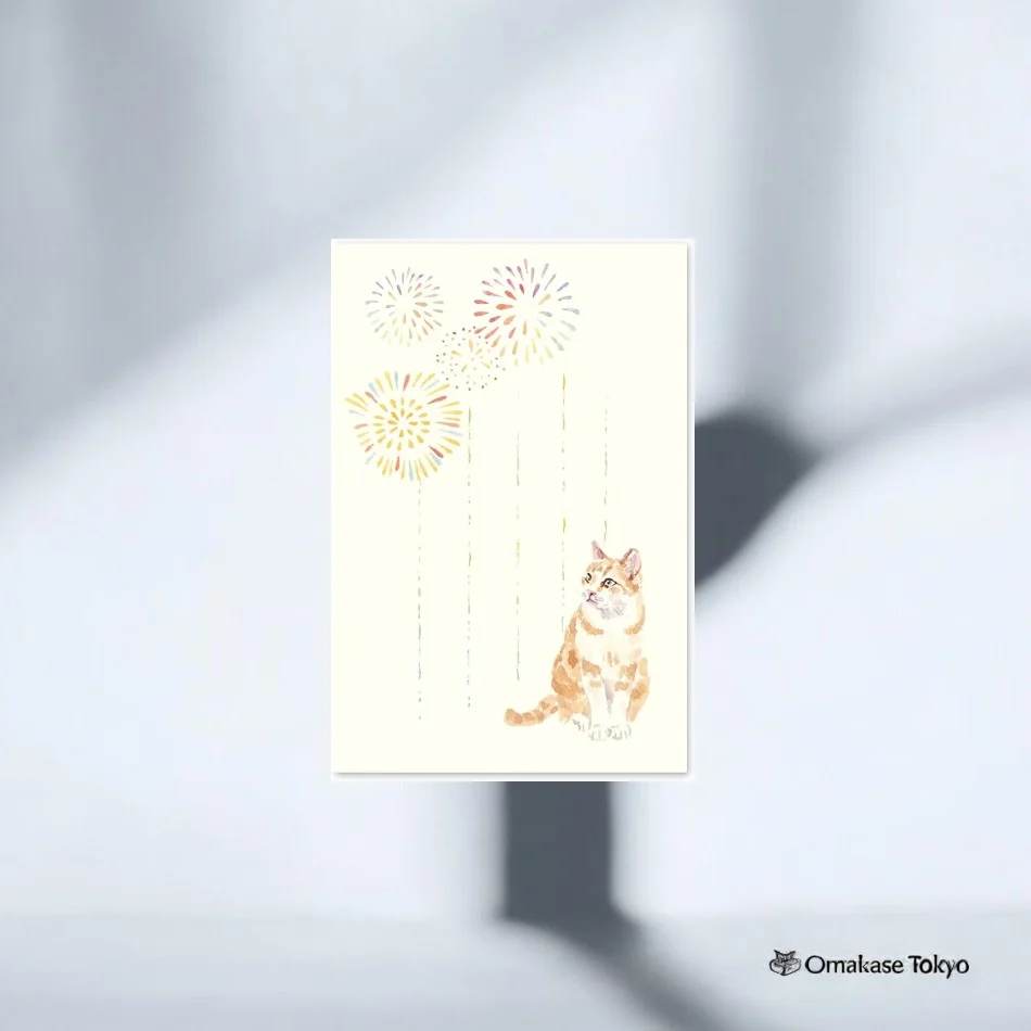 Medetaya Washi Seasonal Postcard – High Summer