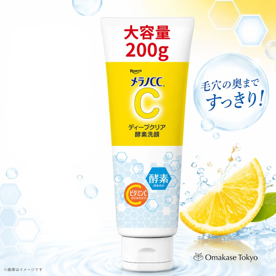 Melano CC Deep Clear Enzyme Face Wash, 200 g