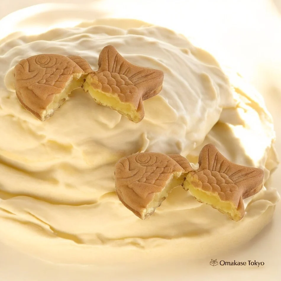 Mochi Mini Taiyaki (Cream & Red Bean) 30pcs - Image 2