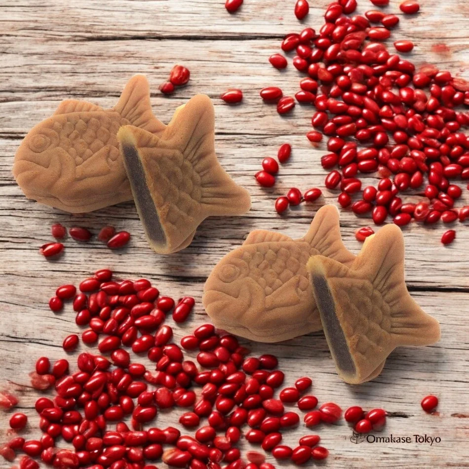 Mochi Mini Taiyaki (Cream & Red Bean) 30pcs - Image 3