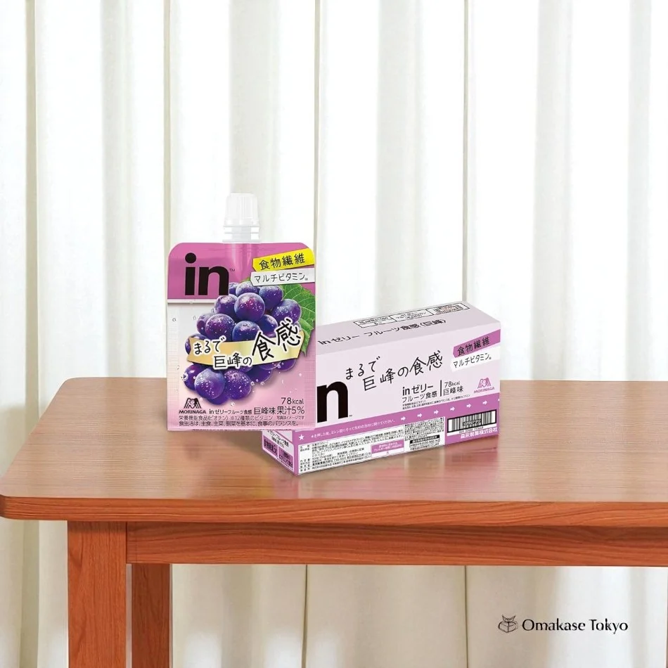 Morinaga In Jelly Fruit Texture Kyoho Grape 6 Pieces