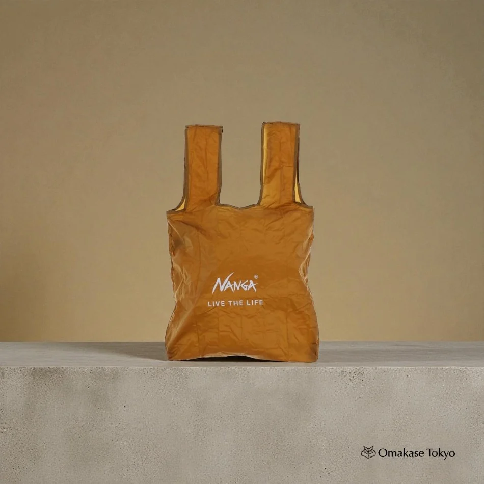 NANGA Pocketable Eco Bag “Live the Life”