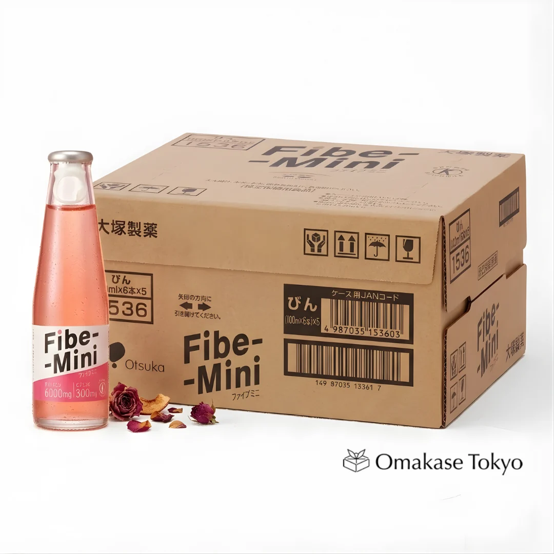 Otsuka Fibe Mini 30-Pack | Refreshing Japanese Fiber Drink with 300mg Vitamin C - Image 4