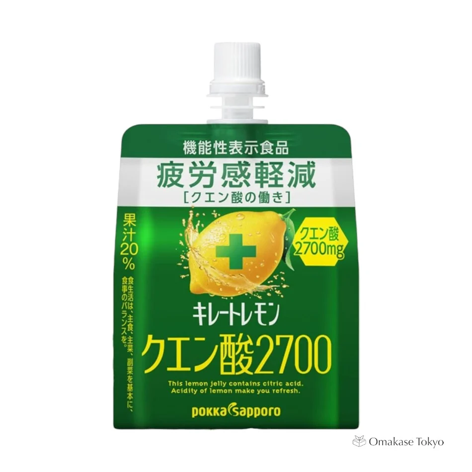 Pokka Sapporo Chelated Lemon Citric Acid Jelly, 6 Pieces - Image 2