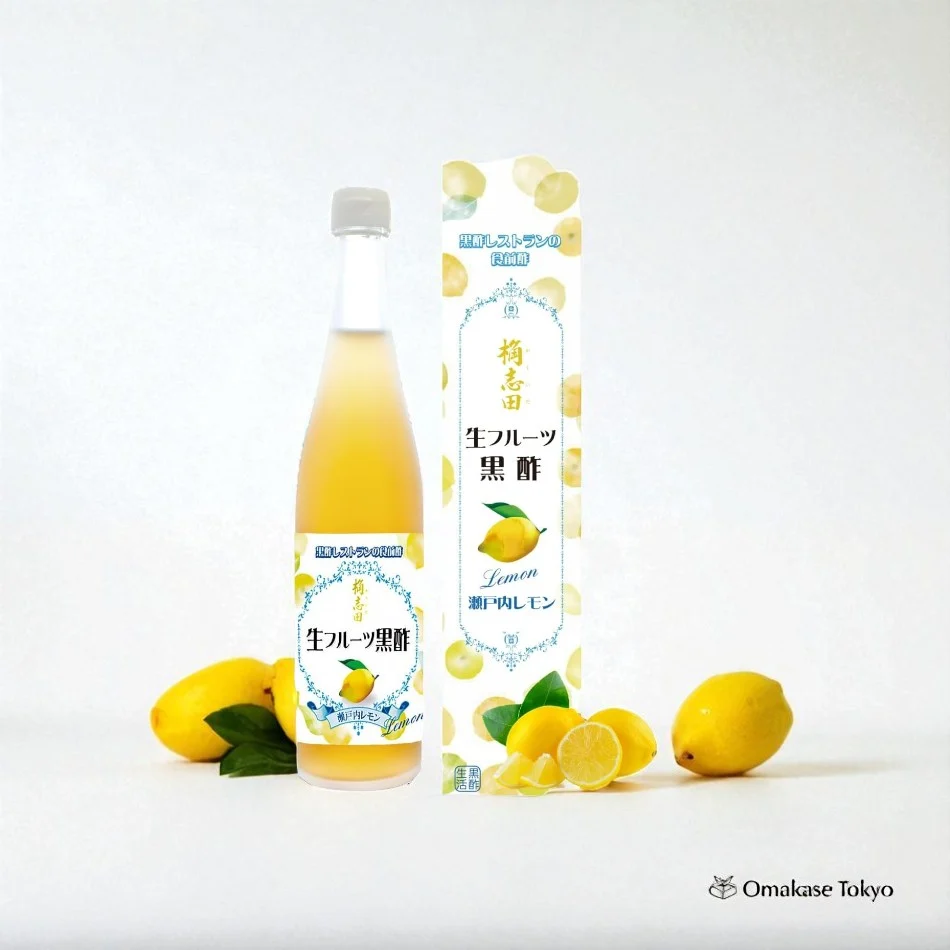 Raw Fruit Black Vinegar – Setouchi Lemon - Image 2