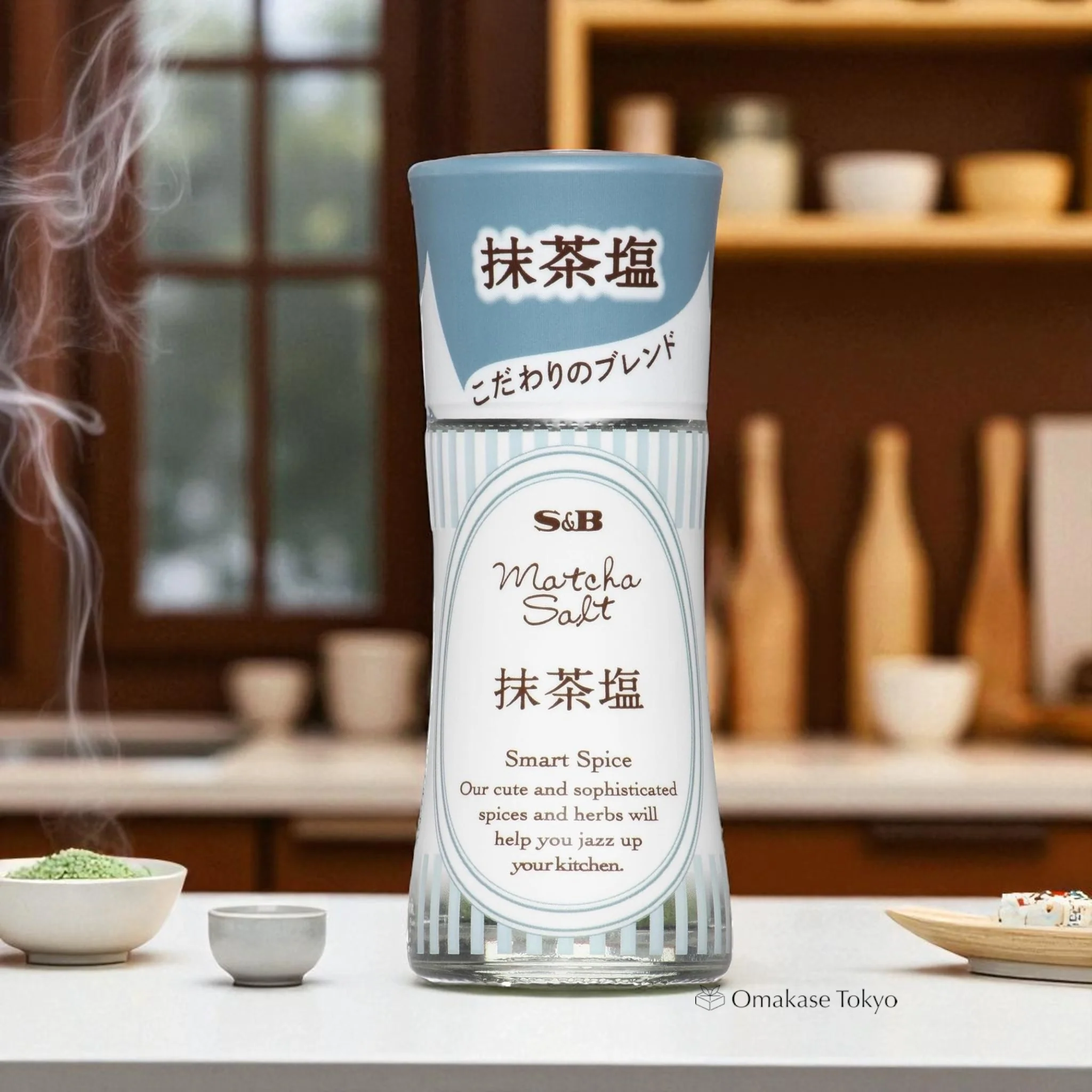 S&B Smart Spice Matcha Salt 20g (set of 5) - Image 2