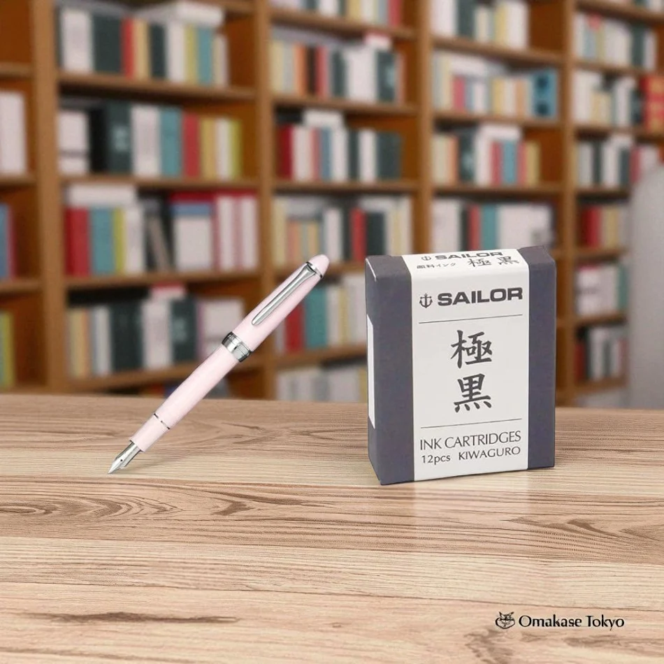 Sailor Shikiori Fountain Pen (Fine Nib) Pigment Cartridge Ink - Image 3