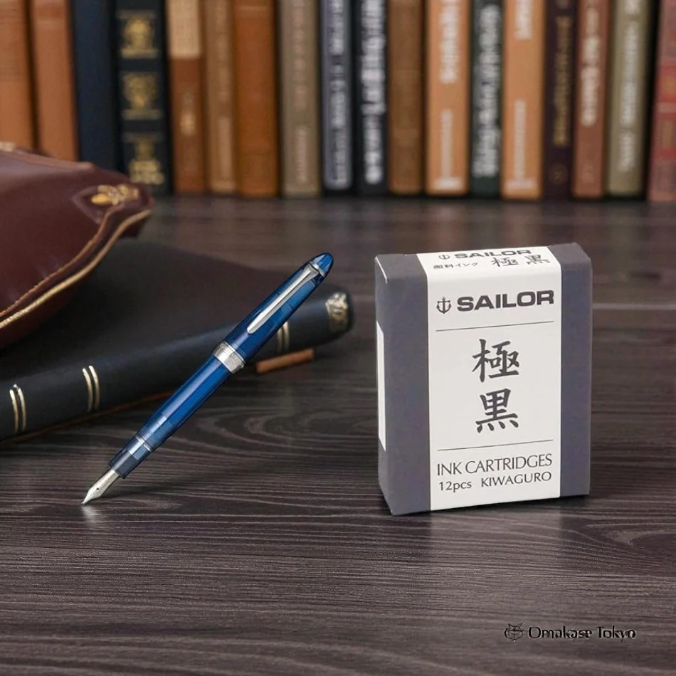 Sailor Shikiori Fountain Pen (Fine Nib) Pigment Cartridge Ink - Image 4