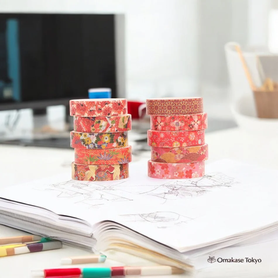 Songdao Washi Tape Set (10 Rolls) - Image 3